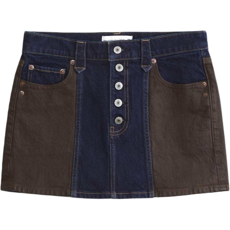 Abercrombie&Fitch x Kemo Sabe Denim Short Skirts Women's