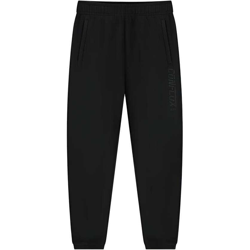361° Knitted Sweatpants Men's Grade Black Moderate Cuffed Pants
