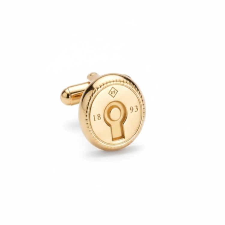 Dunhill Stainless Steel Cufflinks Men's Gold