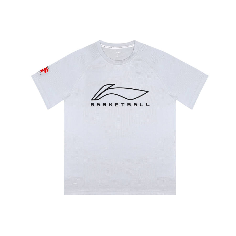 Li-Ning Li Ning Short Sleeved Unisex Gray