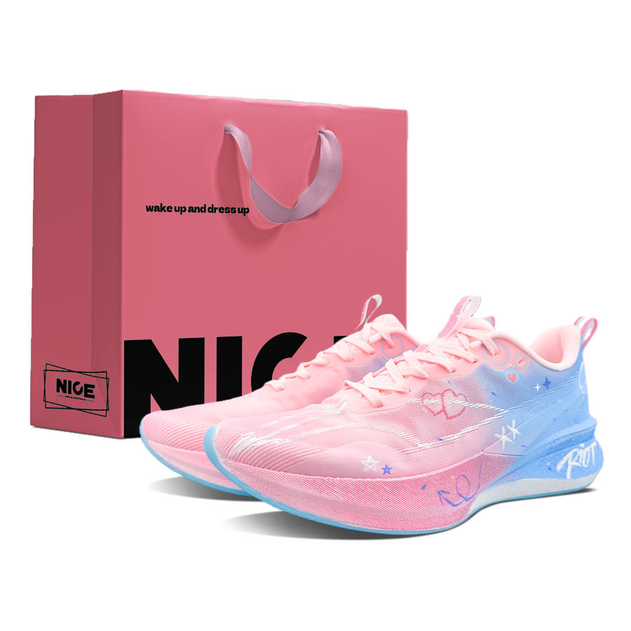 Li-Ning Li Ning Red Hare 8PRO Running Shoes Unisex Low Top Pink