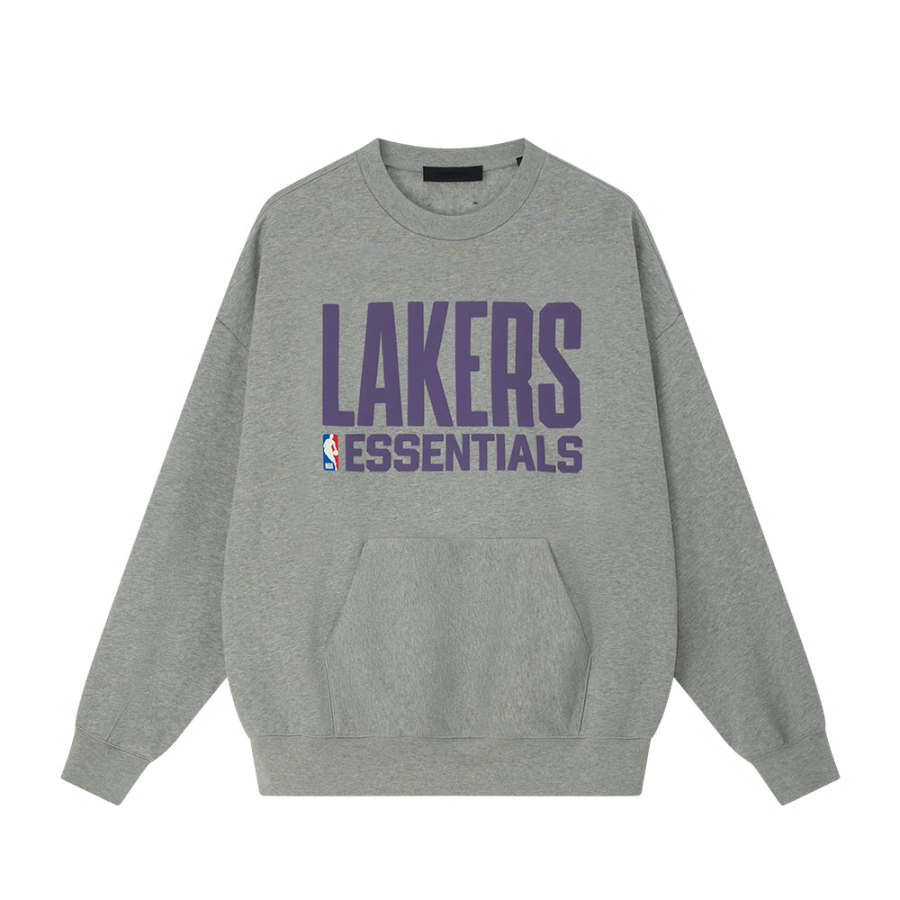 Fear Of God Essentials lakers sports fit crewneck sweatshirt