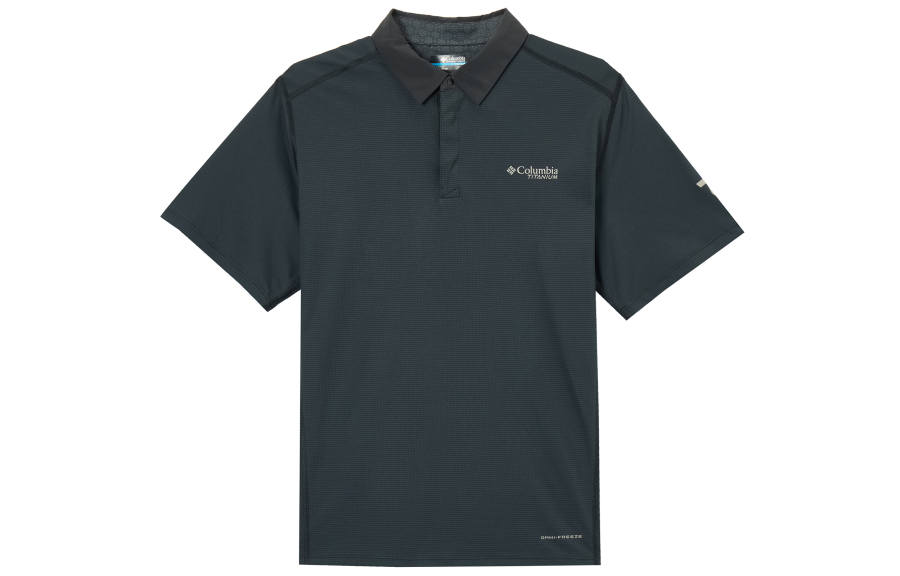 Columbia TITANIUM Polo Shirt Men's Black