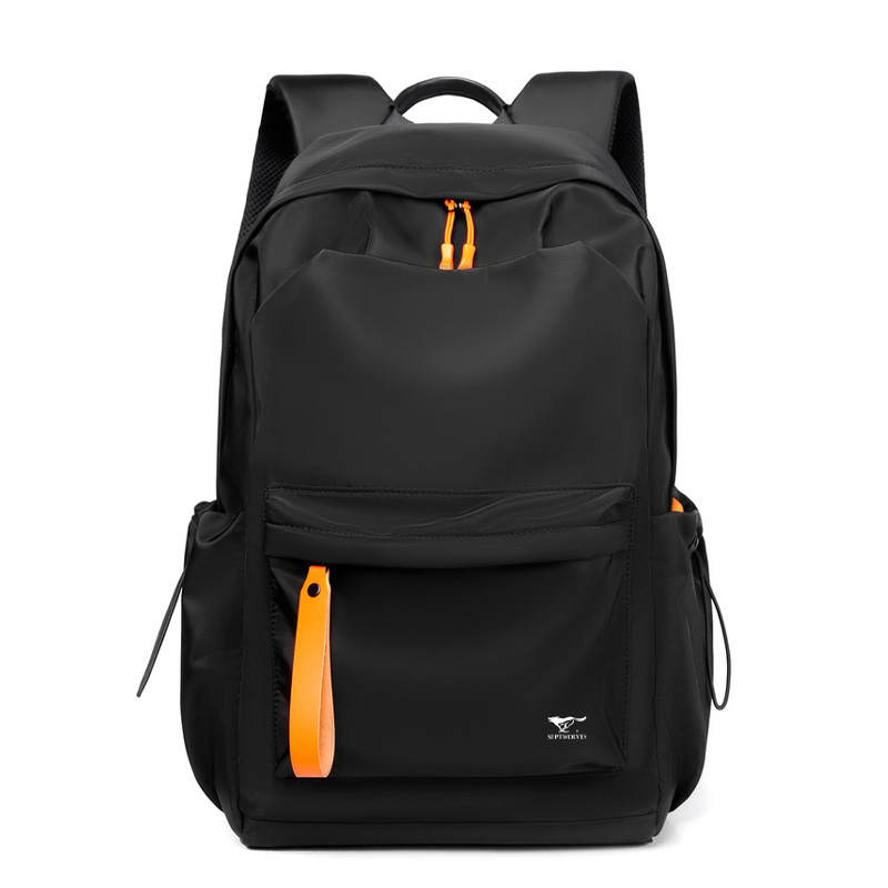 SEPTWOLVES SEPTWOLVES Fabric, Polyester Backpack Men's Black