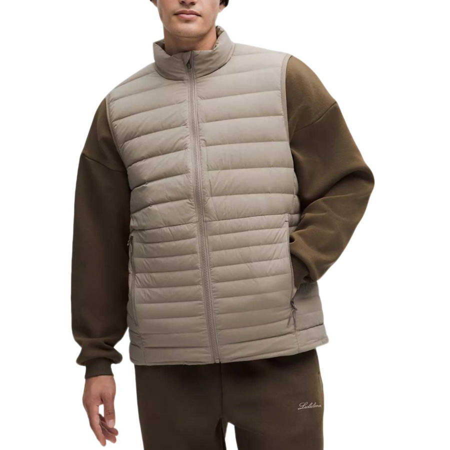 Lululemon Lululemon Down Vests Men's Stand Collar Moderate
