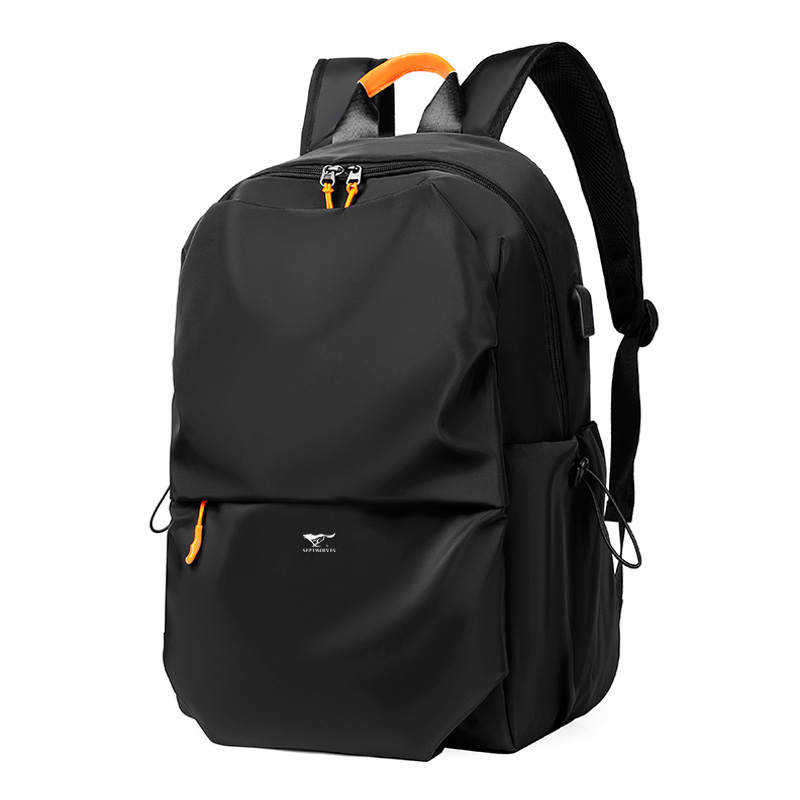 SEPTWOLVES SEPTWOLVES Fabric Backpack Regular Men's Black