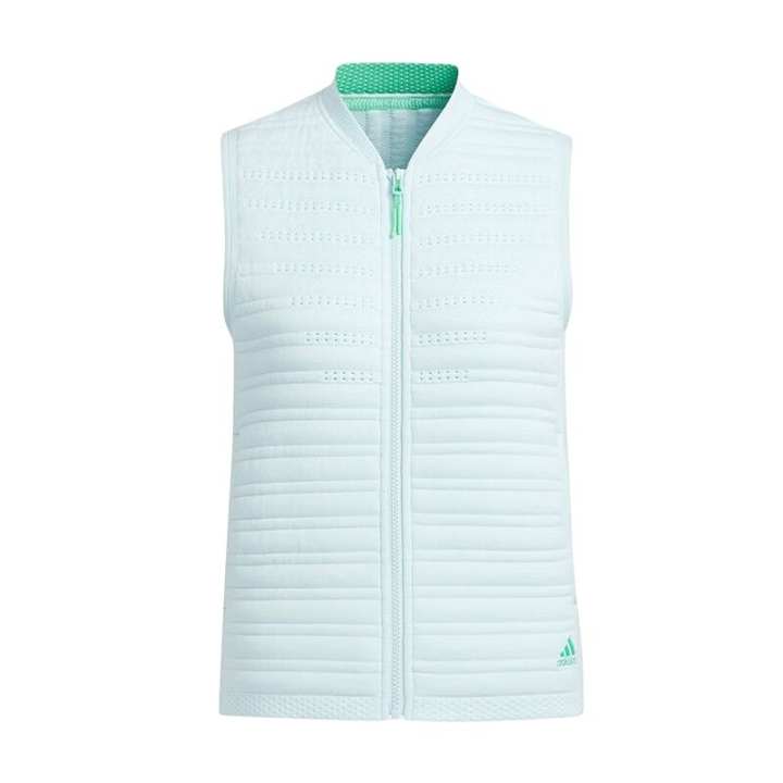 Adidas Adidas Vests Women's Mint Green Stand Collar Moderate Other