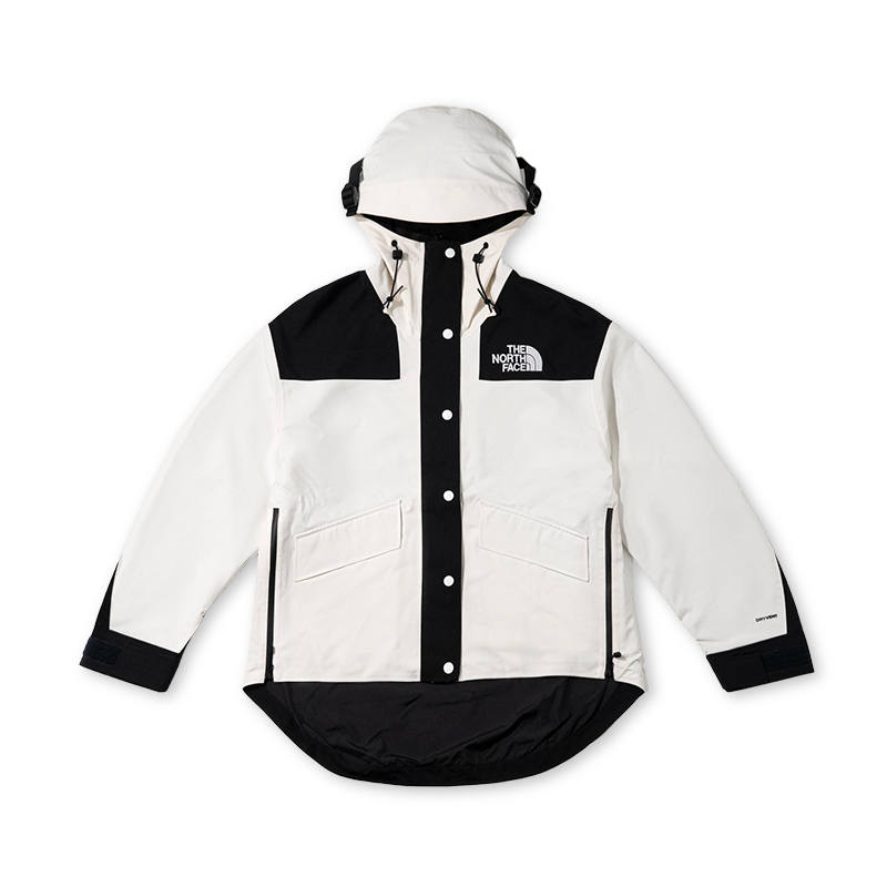 THE NORTH FACE UE Hiking Waterproof And Windproof Windbreaker Jacket Women's Ecru