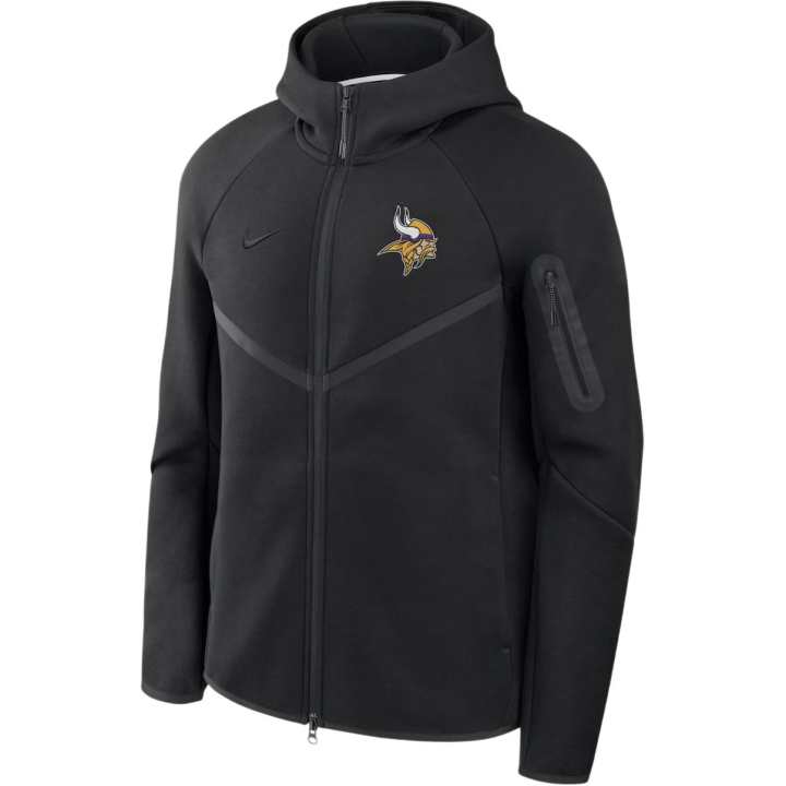 Nike Nike Minnesota Vikings Tech Fleece Windrunner Men's Nike Nfl Full-Zip Hooded Jacket