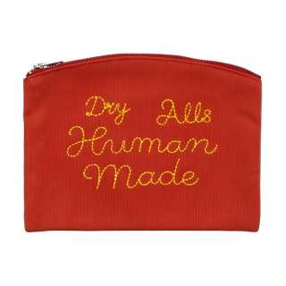 HUMAN MADE Cotton Coin Purse Regular Unisex Red/Olive/Marine Blue