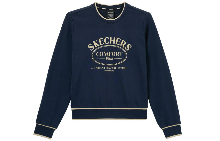 Skechers Sweatshirt Women's Navy Blue