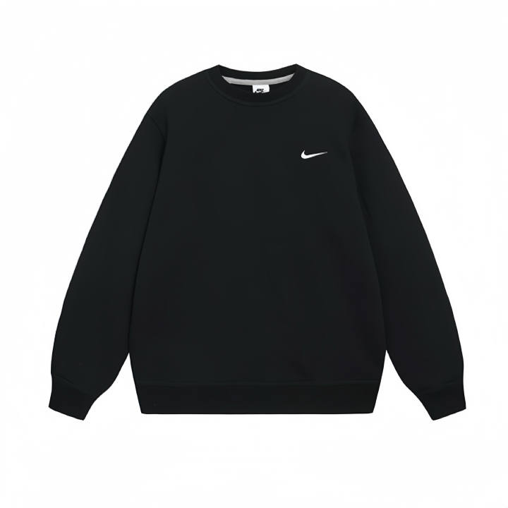 Nike Nike Sweatshirts Unisex Black Crew Neck Moderate Regular