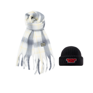 PEAK Polyester Knit Scarves Unisex