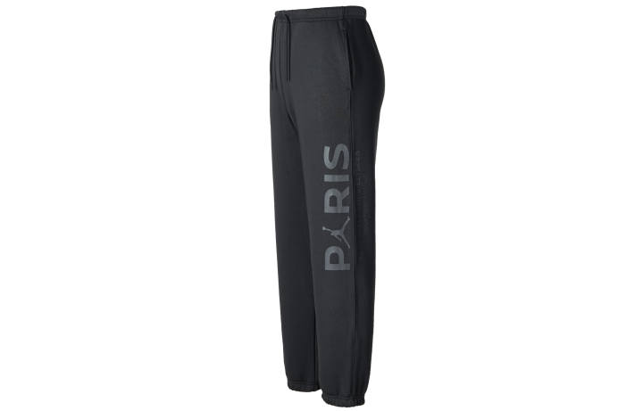 Jordan Jordan Brooklyn Fleece Paris Saint Germain Knitted Sweatpants Women's Gray Black