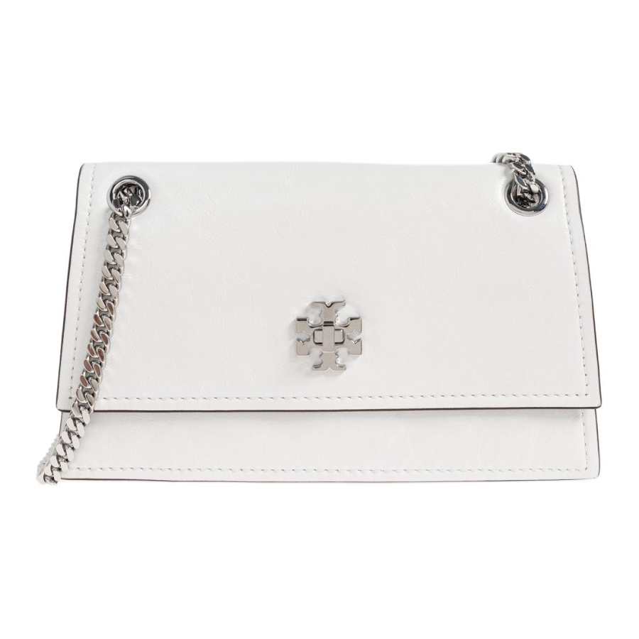 TORY BURCH Kira Nappa Leather Crossbody Bag, Shoulder Bag Mini Women's White