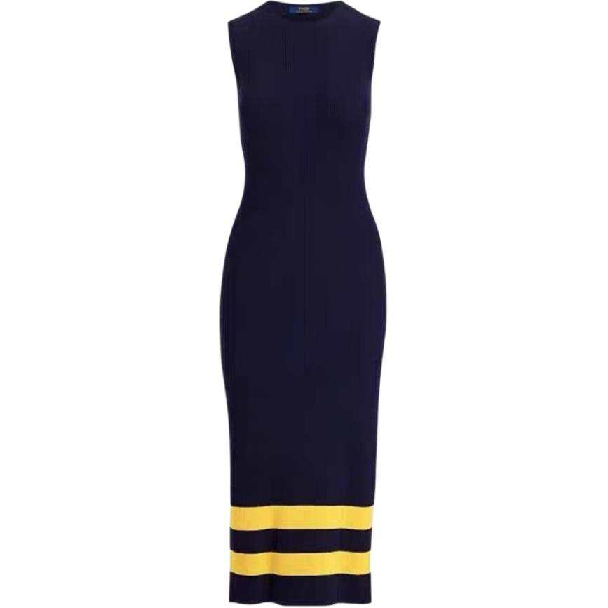 Polo Ralph Lauren Sleeveless Dress Women's Marine Blue