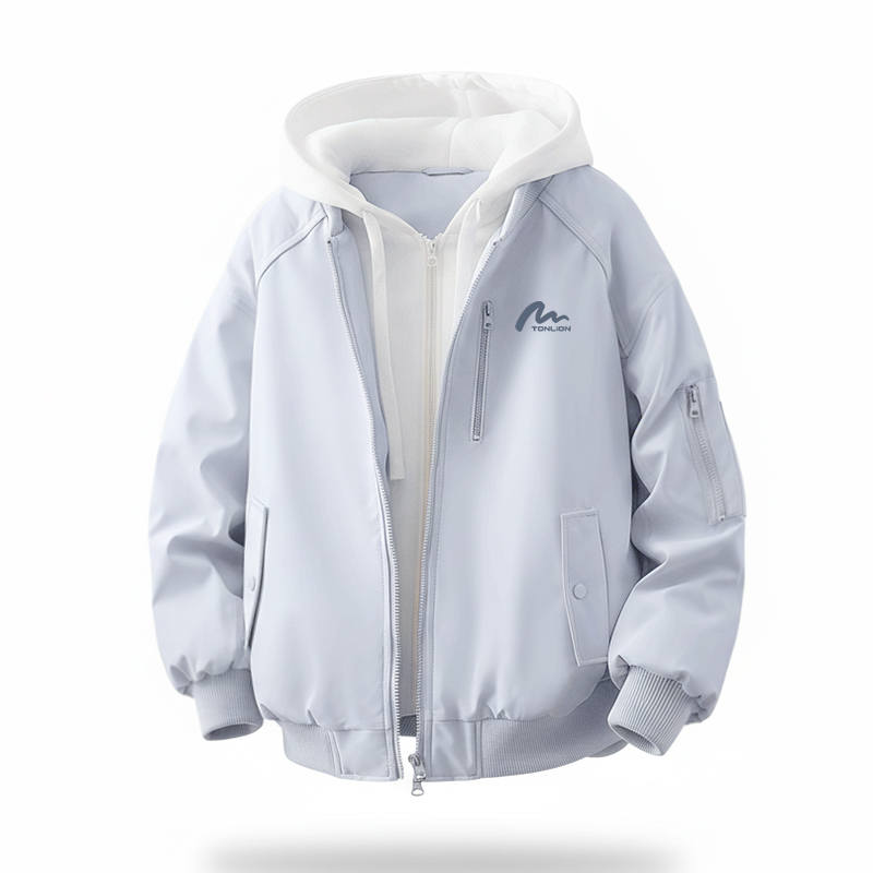 Tonlion Puffer Jackets Unisex Hooded Fleece Lined