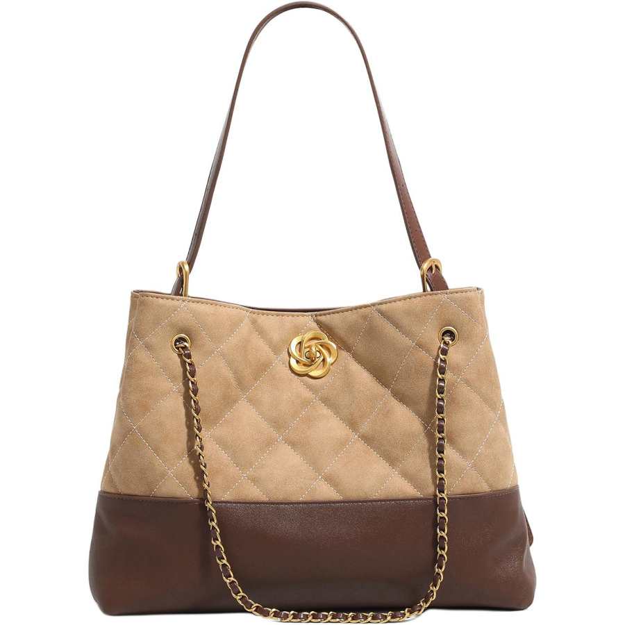 PAYOT PAYOT Synthetic Leather Shoulder Bag Regular Women's Brown