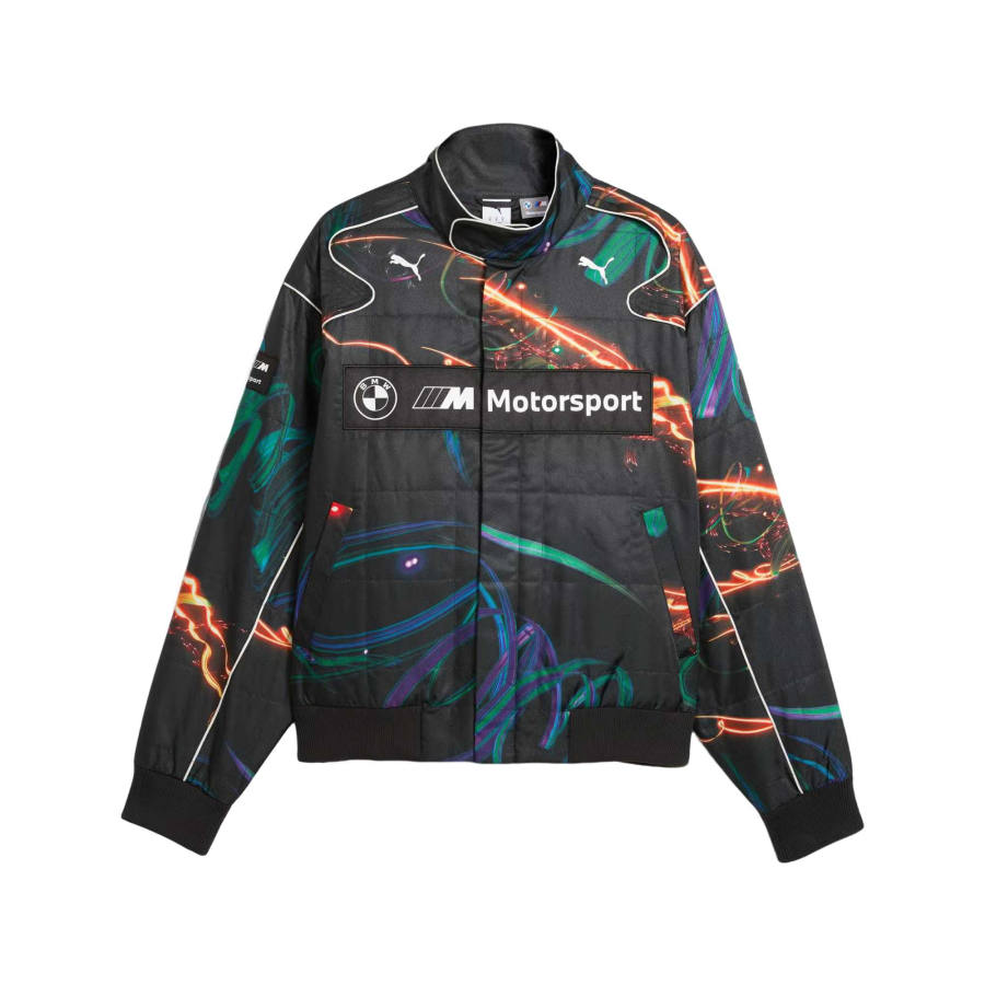 PUMA BMW M Motorsport Jackets Men's Black Stand Collar Moderate Other