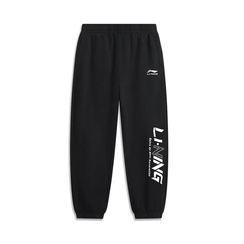 Li-Ning Li Ning Knitted Sweatpants Men's Black