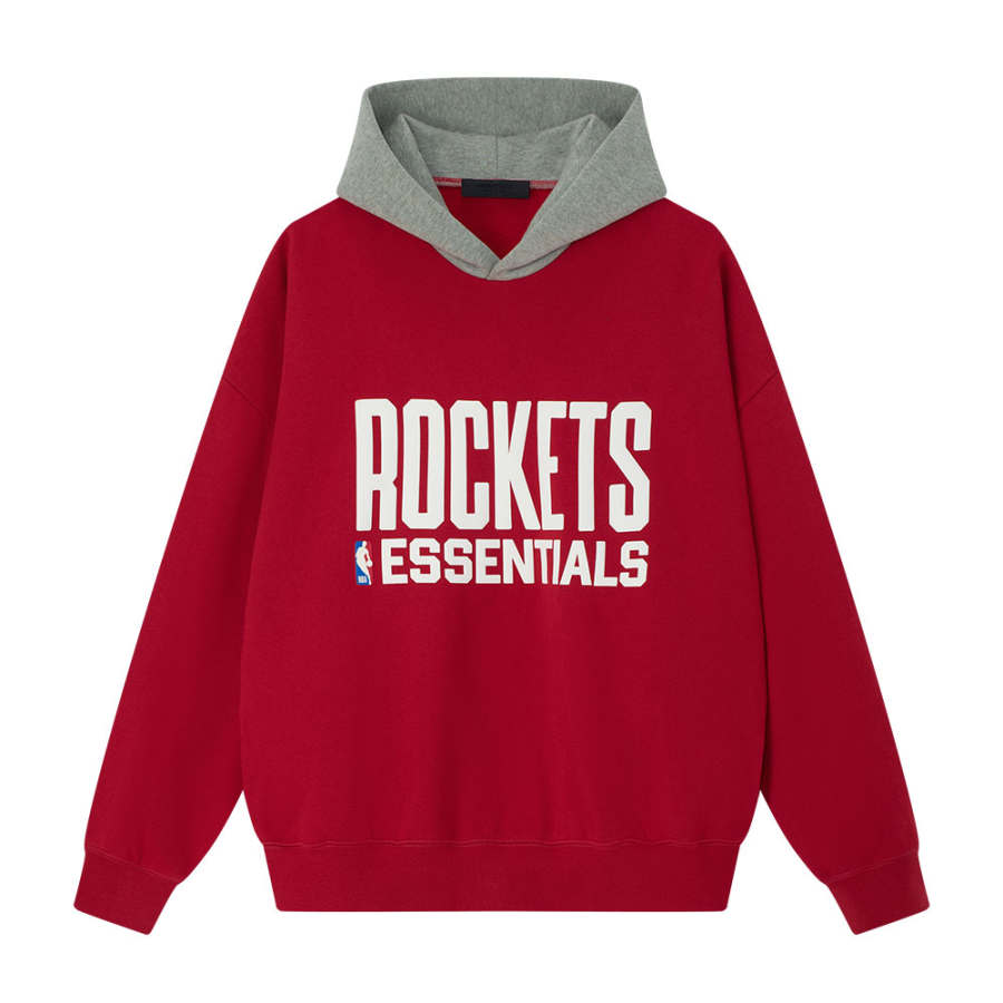Fear Of God Essentials NBA FW25 ROCKETS SPORTS FIT HOODIE Sweatshirt Men's