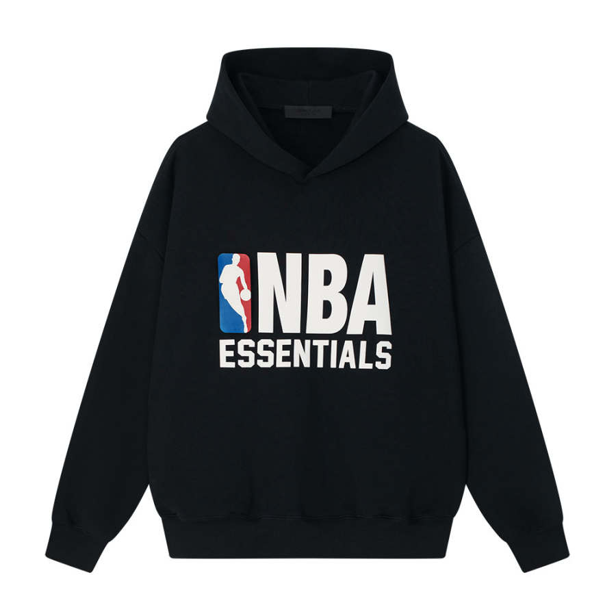 Fear Of God Essentials logo hooded sweatshirt