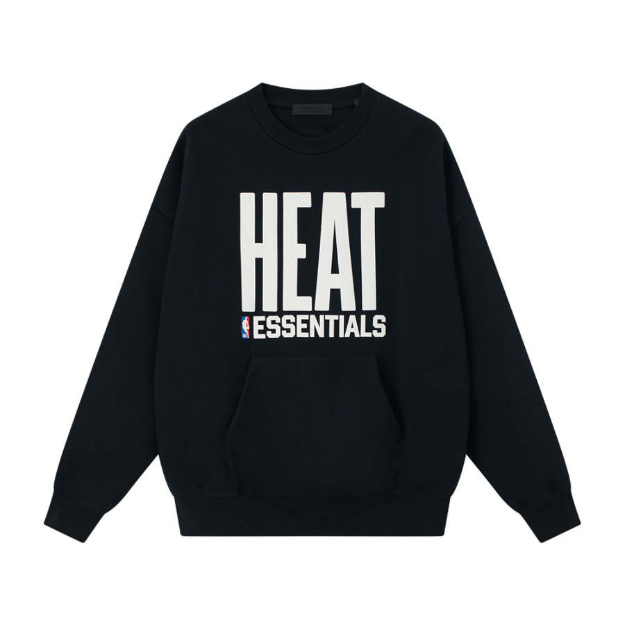 Fear Of God Essentials NBA FW25 HEAT SPORTS FIT CREWNECK Sweatshirt Unisex