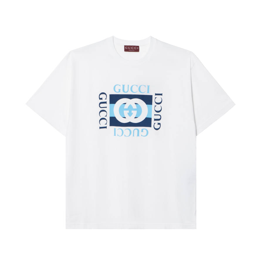Gucci logo-print cotton T-shirt