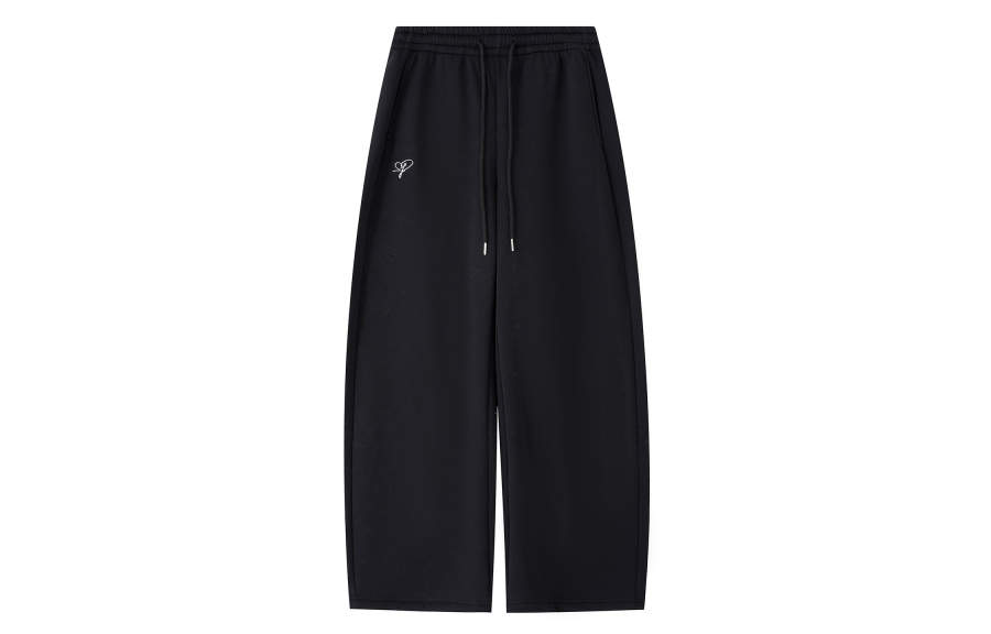 F426 Casual Pants Unisex Thickened And Fleece Lined Sweatpants