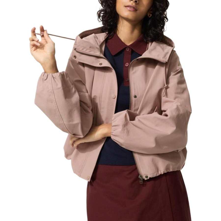 UNIQLO Jackets Women's Pink Hooded Moderate Other