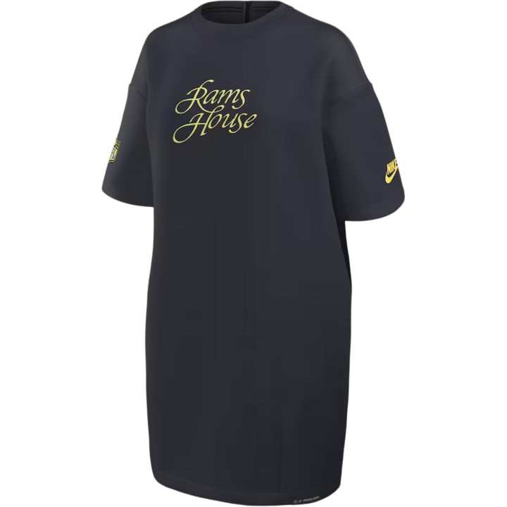 Nike Nike Los Angeles Rams Rivalries Collection Oversized Tech Fleece Women's Nike Nfl Dress