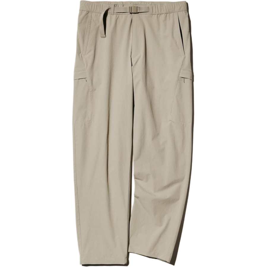 UNIQLO Casual Pants Men's Beige Moderate Straight Fit Pants
