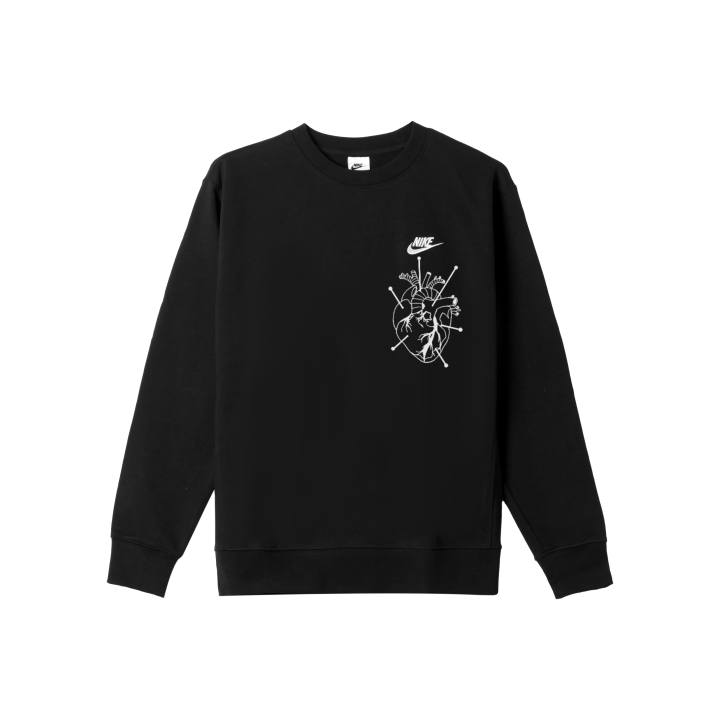 Nike Nike Sweatshirts Men's Black Crew Neck Moderate