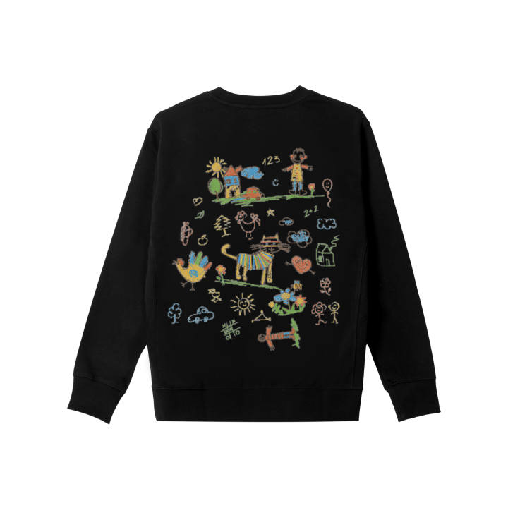 Nike Nike Sweatshirts Men's Black Crew Neck Moderate