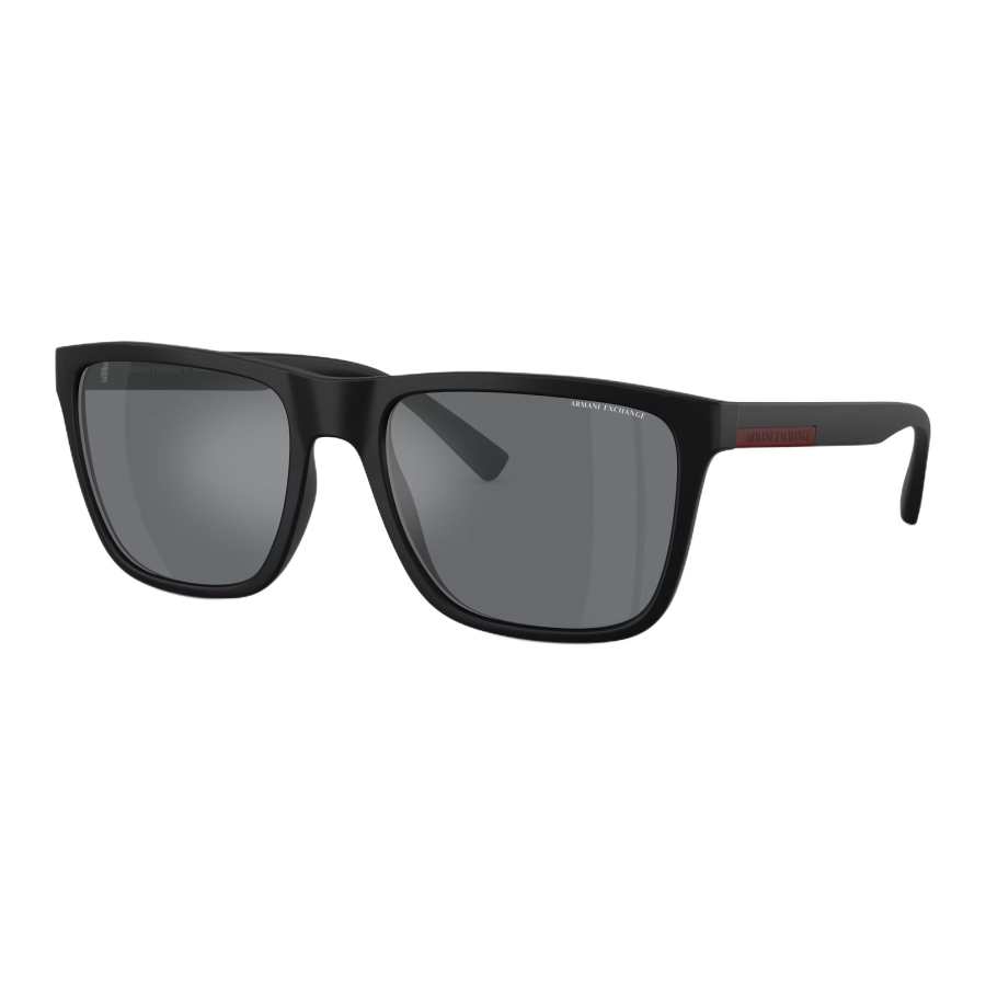 ARMANI EXCHANGE ARMANI EXCHANGE Square Frame Sunglasses Dark Grey & Black