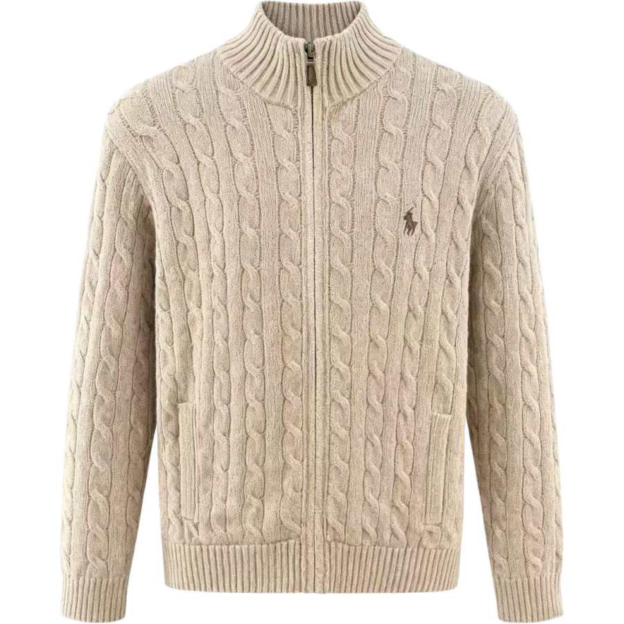 Polo Ralph Lauren FW25 Knitwear Classic Version Men's Natural