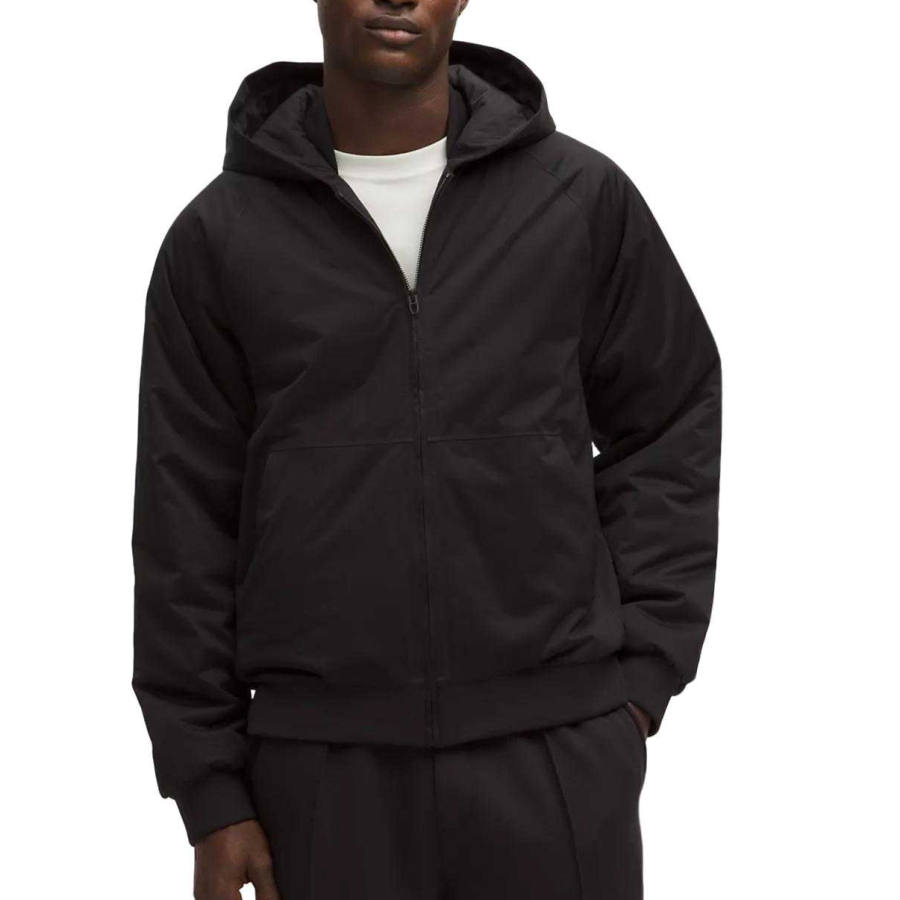 Lululemon Sweatshirts Men's Hooded Non Detachable Moderate Cardigan