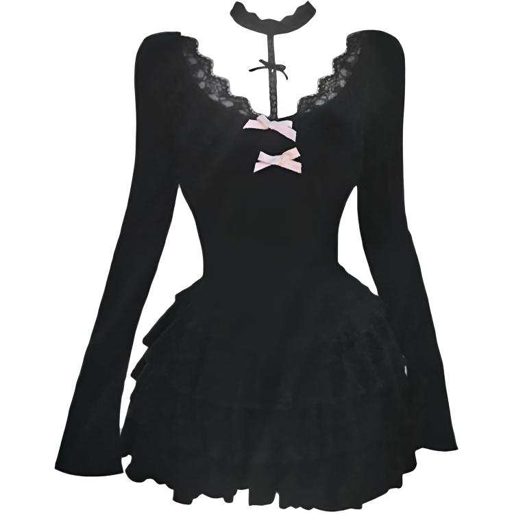 VENICEW Long Sleeved Dress Women's