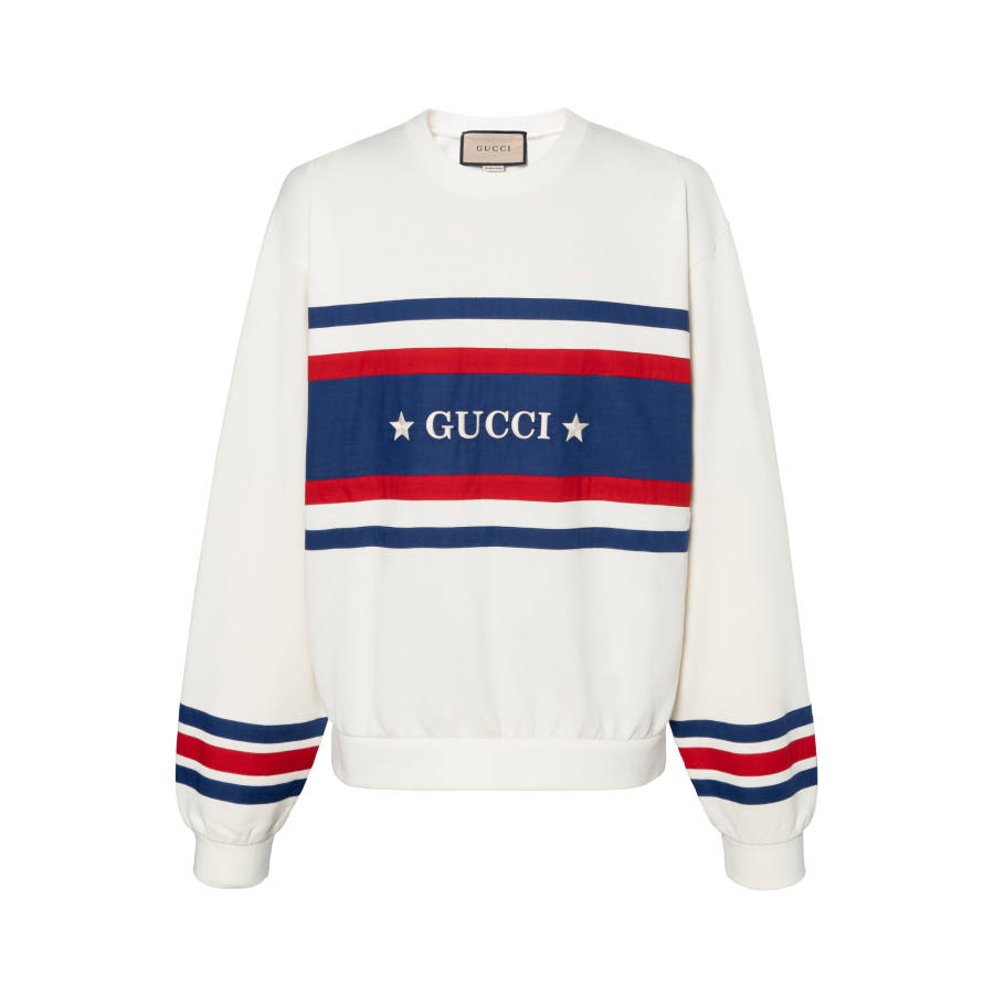 GUCCI GUCCI SS23 Sweatshirt Men's White