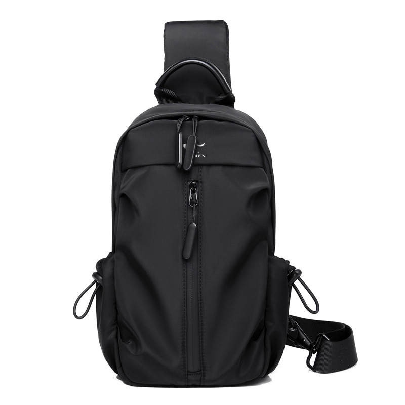 SEPTWOLVES SEPTWOLVES Fabric Sling Bag Regular Men's Black