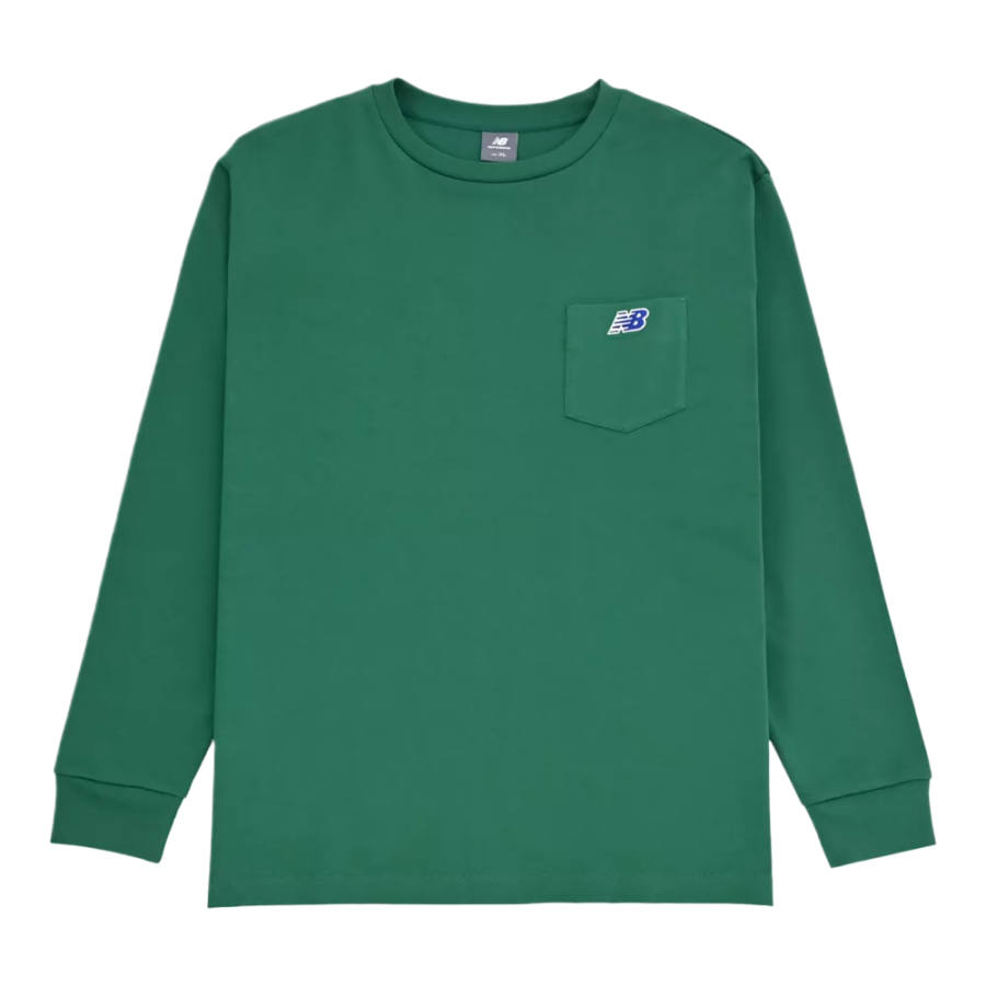 New Balance New Balance T Shirts Men's Green Crew Neck Moderate