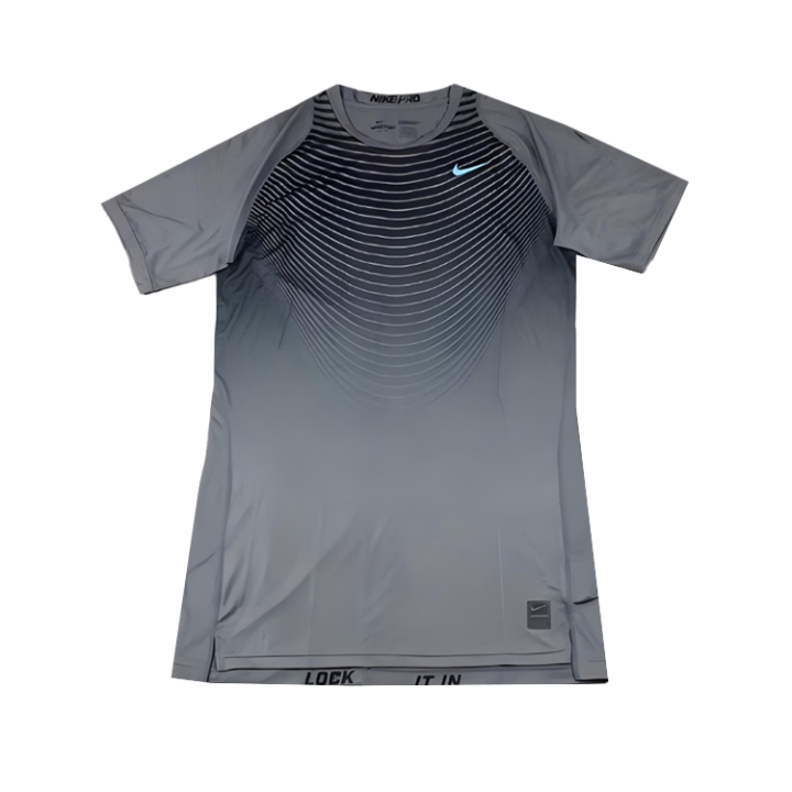 Nike Nike Pro T Shirts Men's Black Crew Neck Moderate