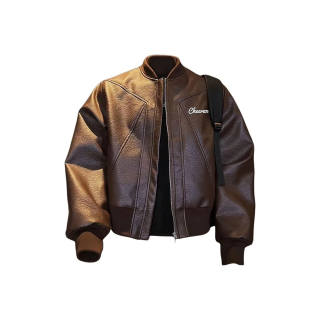 CHEER ZONE Jackets Unisex Stand Collar Moderate Workwear