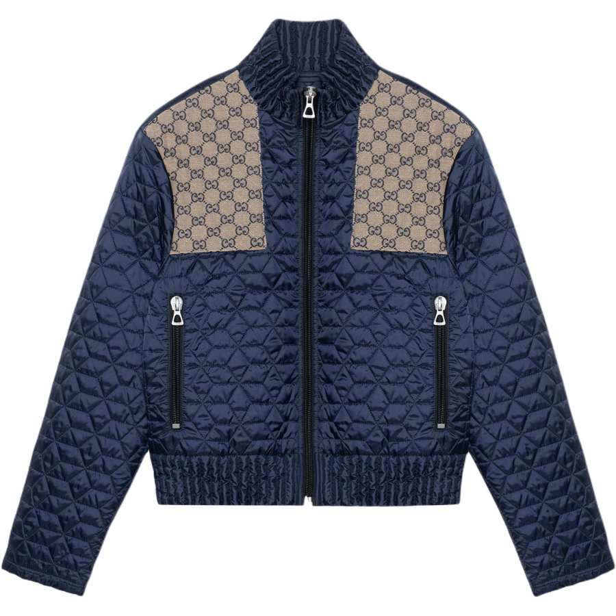 GUCCI GUCCI Gg Fabric Quilted Jacket