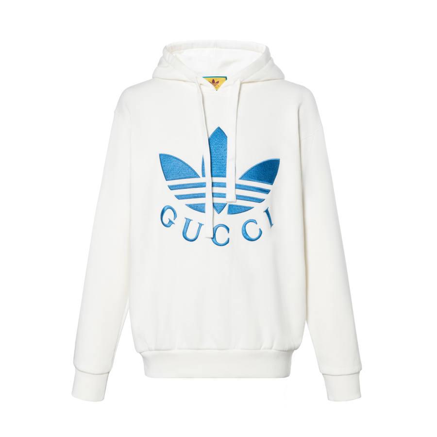 GUCCI x Adidas Originals Sweatshirt Unisex White