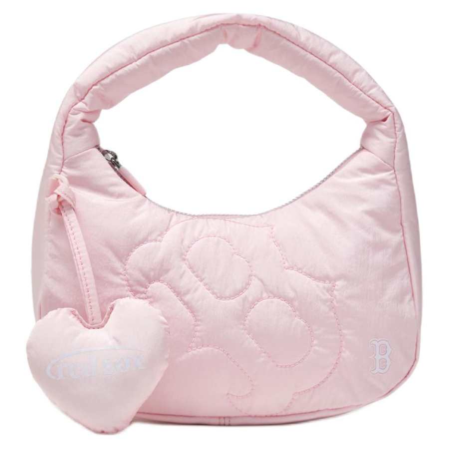 MLB MLB Basic Boston Red Sox Nylon Handbag Mini Women's Pink