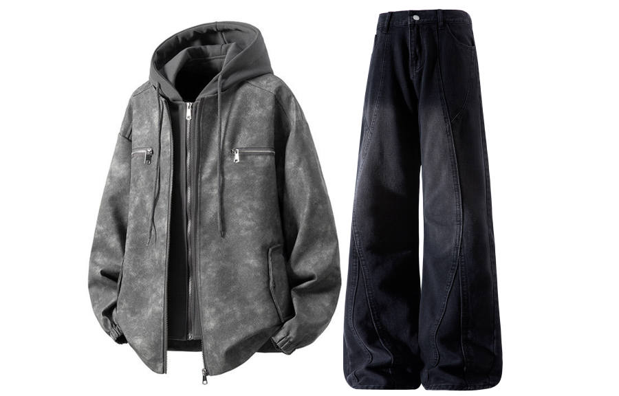 X1617 Casual Sportswear Unisex Hooded Moderate