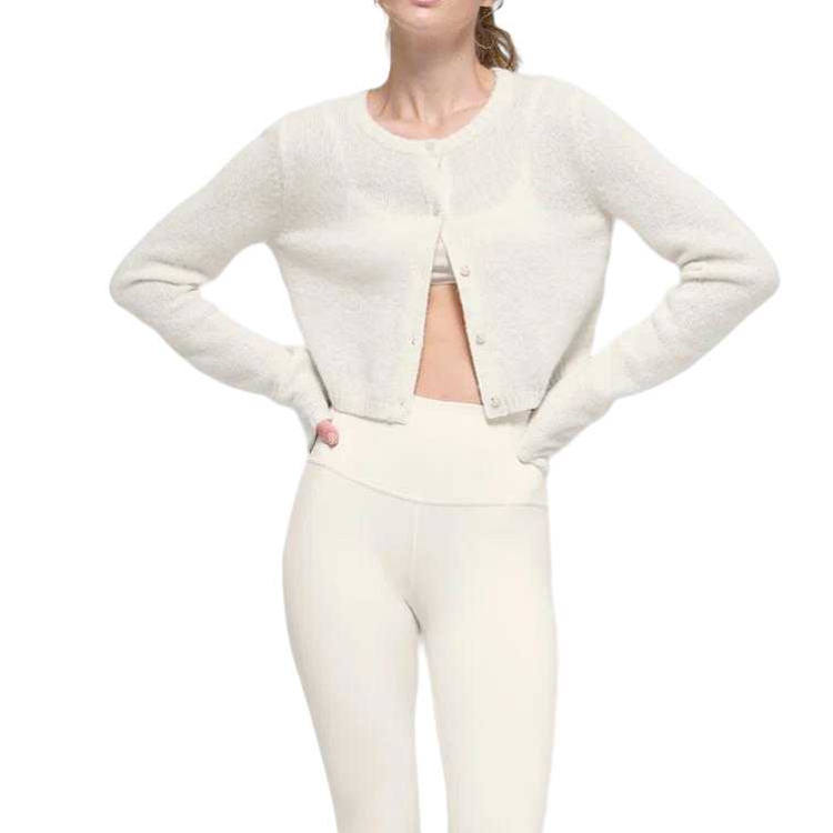 Alo Yoga Knitwear Women's Crew Neck Moderate Cardigan