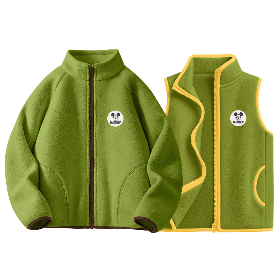 Disney Kids Casual Sportswear Crew Neck Thickened