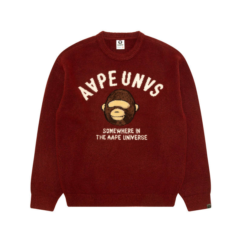 Aape Knitwear Men's Crew Neck Moderate Other